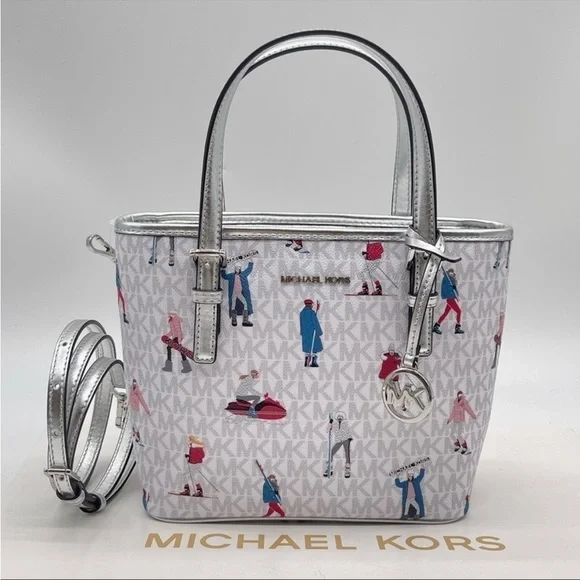 Michael Kors JST Xsmall Top Zip Tote Bag - Picture 1 of 13